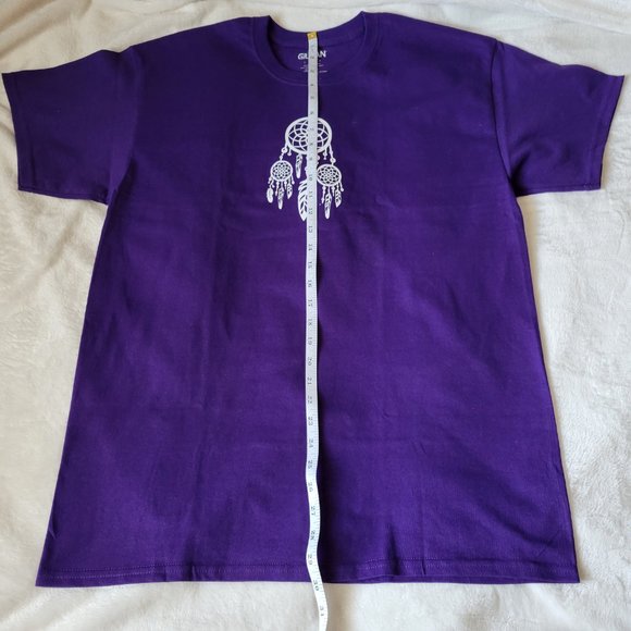 Dream Catcher Print Crew Neck T-Shirt - Picture 3 of 7